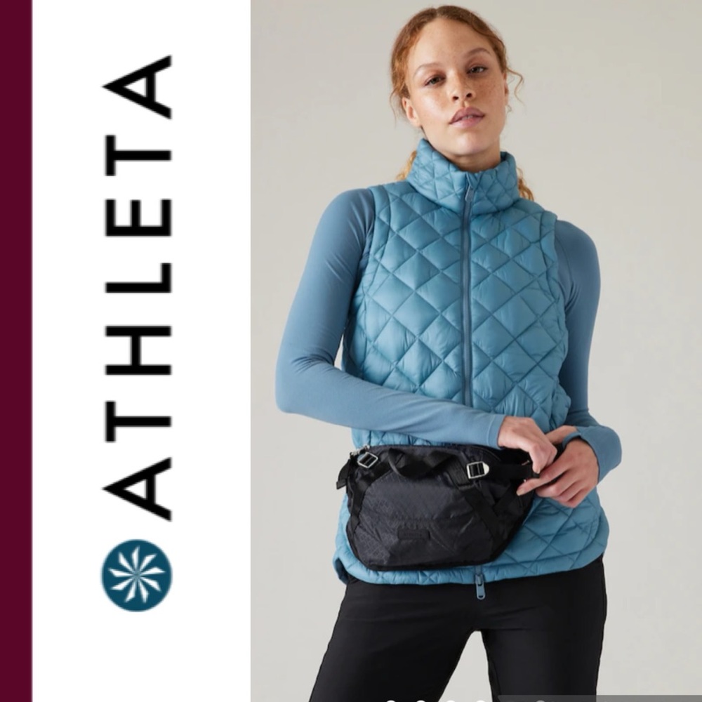 ATHLETA EXCURSION CROSSBODY WAISTBAG - Black New Without Tag 🏷️$88